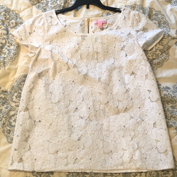 Lilly Pulitzer Tops - Lilly Pulitzer Lace Top